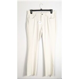 Greg Norman Microlux White‎ Stretch Slim Fit Pants – Size 34x32